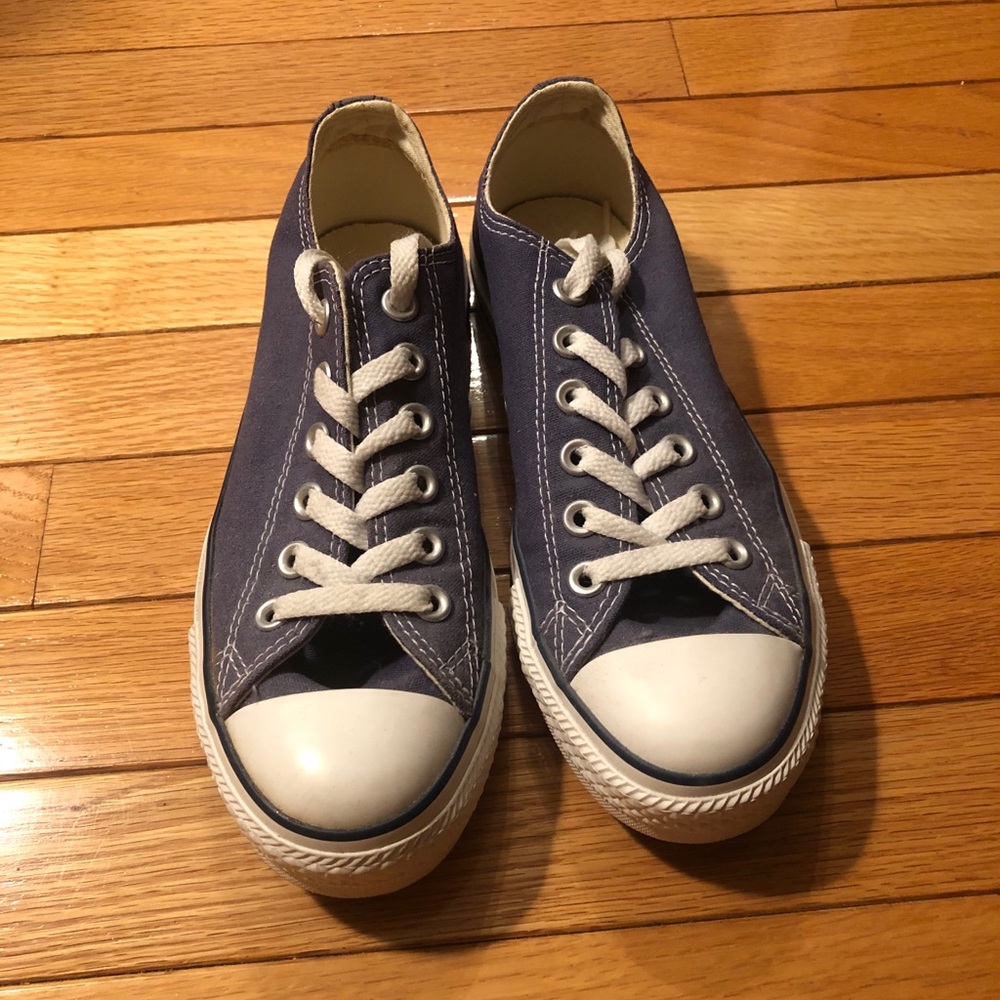 Blue Converse